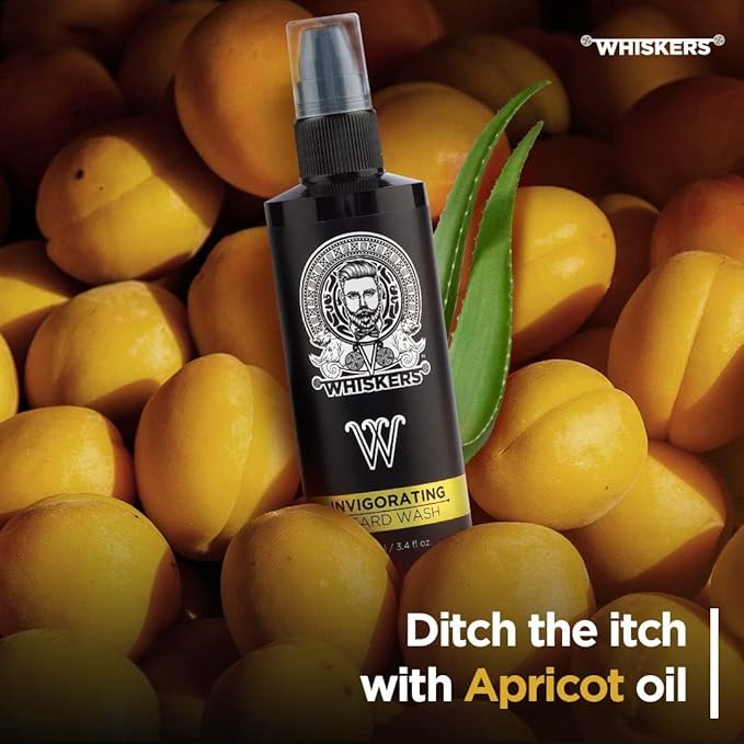 Invigorating Beard Wash Infused with Vitamin E Sweet Almond & Wheat Germ Oil