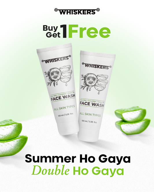 Aloevera & Vitamin C Facewash Niacinamide Green Tea Cucumber