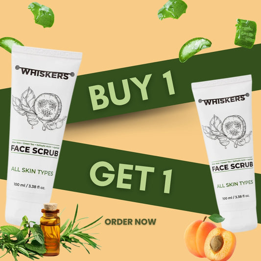 Aloe Vera & Apricot Face Scrub Deep Cleansing & Exfoliating