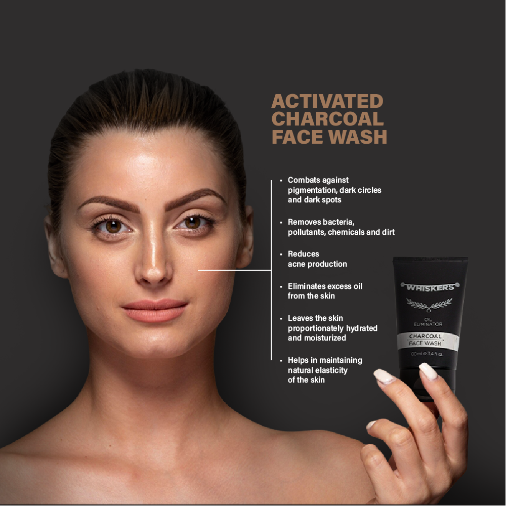 WHISKERS THE URBAN DETOX COMBO: Charcoal Deep Cleanse & Walnut Exfoliation