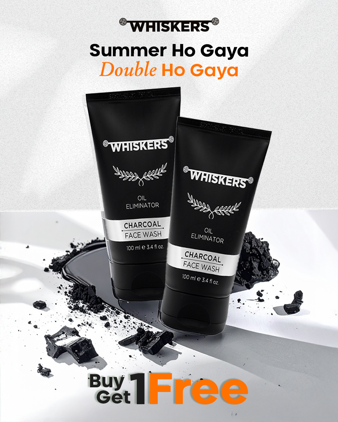 Activated Charcoal Deep Cleansing Face Wash