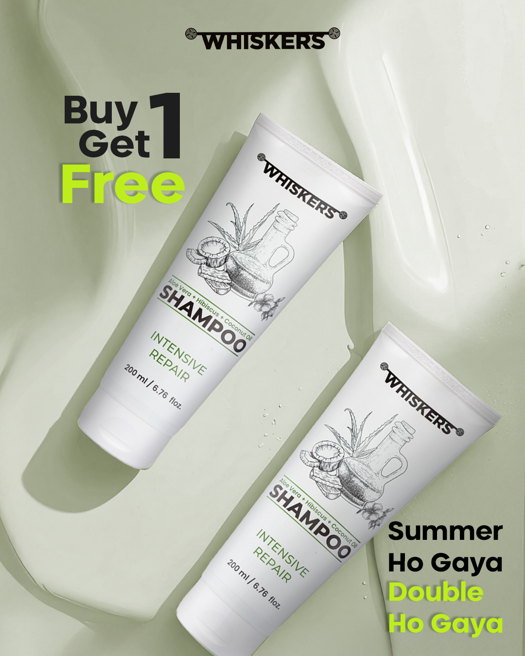 Aloe Vera & Coconut Oil Intensive Repair Daily Shampoo